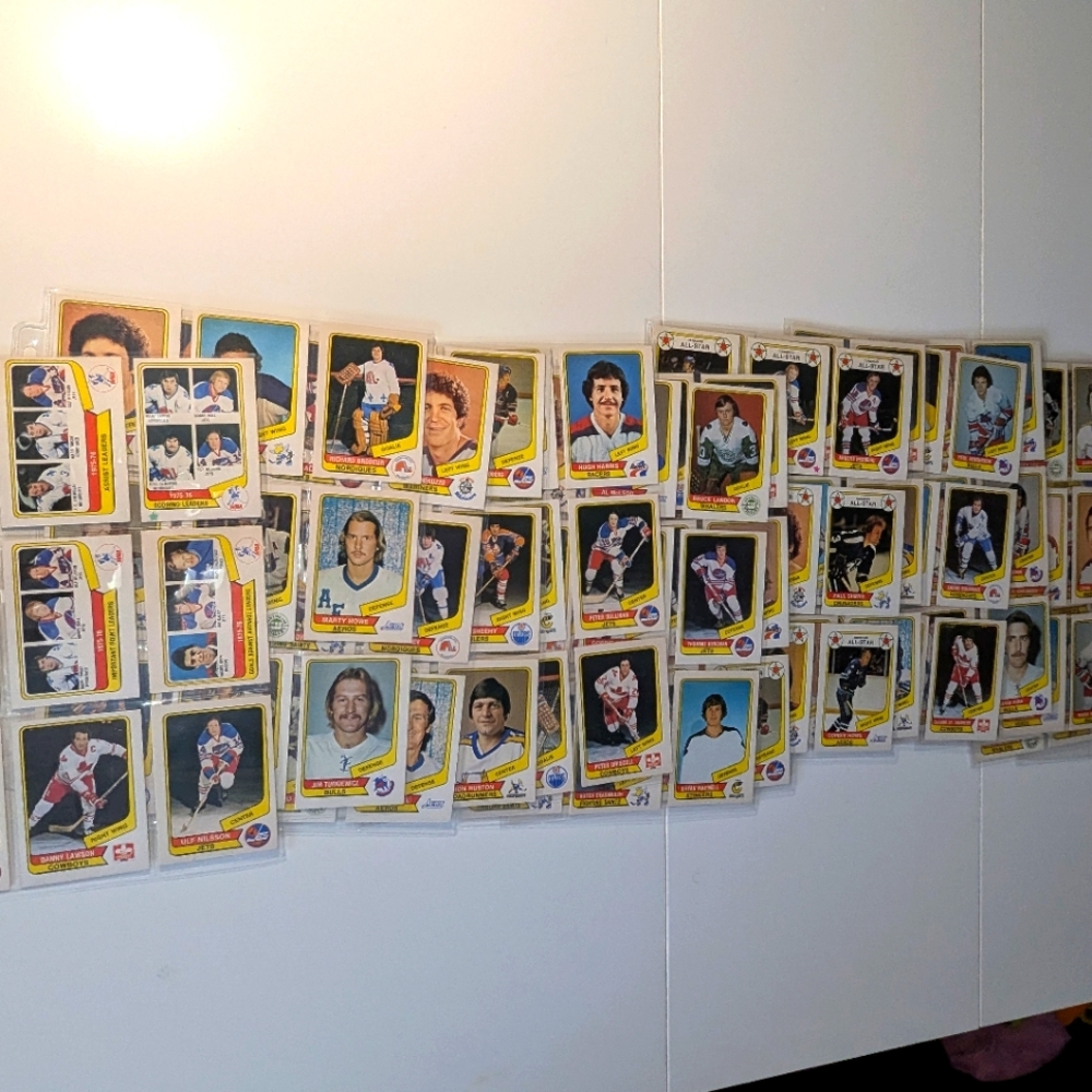 1976 - 1977 OPC WHA Hockey Cards Set